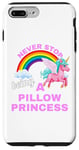 iPhone 7 Plus/8 Plus Fun Graphic-Never Stop Being A Pillow Princess Case