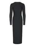 ROTATE Birger Christensen Stretchy Maxi Dress Svart