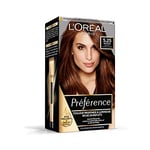 L'Oréal Paris - Préférence - Coloration Permanente Cheveux - Nuance : Antigua (5.25) - Marron Chocolat Glacé