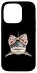 iPhone 14 Pro Shark Boho Wildflower Coquette Bow Mom Mothers Day Case