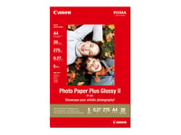 Canon Photo Paper Plus Glossy Ii Pp-201 - Blank - A4 (210 X 297 Mm) - 275 G/M² - 20 Ark Fotopapper - För Pixma Ip100, Ip2600, Ip2700, Ix7000, Mg2555, Mg8250, Mx850, Pro-1, Pro-10, 100, Ts7450