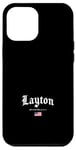 Coque pour iPhone 12 Pro Max Layton Gothic Design