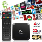 TV Box, 4Go 32Go - ARTIZLEE® Smart Box TV X96 Max Décodeur Multimédia Android 7.1 4GB+32GB WIFI Amlogic S905W Quad Core Boîtier TV