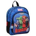 Vadobag Avengers Ryggsäck 31 Cm Väska Skolväska Hulk Iron Man