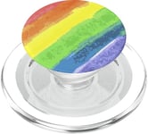 Drapeau de la fierté arc-en-ciel coloré PopSockets PopGrip pour MagSafe