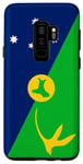 Coque pour Galaxy S9+ Drapeau de l'île Christmas