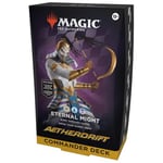 Magic: The Gathering- Aetherdrift Commander Deck-Eternal Might (Version Anglaise), D4143000, Multicolor