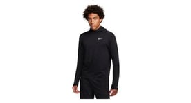 Haut thermique a capuche nike dri fit uv element noir