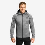 Essex Power Hood, Dark Grey Melange - L