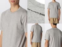 Comme Des Garçons Cotton Jersey T-shirt Shirt Comfort Fit Tee Top FI-T011 New S