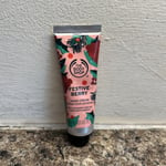 The Body Shop Festive Berry Hand Cream 30ml **LIMITED EDITION**