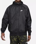 Nike NSW SIZE XL Windrunner Hooded Full-Zip Jacket Black 727324-010 Men’s