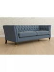 Laura Ashley Chatsworth Grand 4 Seater Sofa, Teak Leg