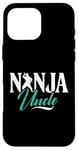 Coque pour iPhone 16 Pro Max Ninja Oncle