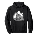 American Semi Truck Pullover Hoodie