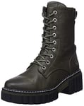 MUSTANG Femme 1447-506 Bottines à Lacets, Olive, 38 EU