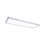 Paulmann 71010 LED Atria Shine 580x200 mm gradable sur 3 niv. carré 1x22 watts blanc lumière du jour Chrome mat Panneau lum. synth. 4000 K, Matière plastique, 22 W, 580x200mm