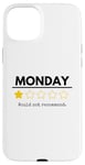 Coque pour iPhone 15 Plus Monday Would Not Recommend One Star Funny Office Blague