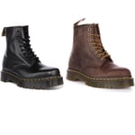 Dr Martens 1460 Bex Crazy Horse Core 8 Eyelet Ankle Mens Boot Dark Brown 3 - 11