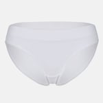 Brief Truse Bomull, Uten Strammende Strikk - White - XL