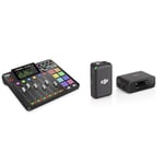 RØDE RØDECaster Pro II All-in-One Production Solution for Podcasting, Streaming, Music Production & DJI Mic (1 TX + 1 RX), Wireless Lavalier Microphone, 250m (820 ft.) Range