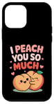 Coque pour iPhone 12 mini I Peach You So Much Saint-Valentin