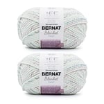 Bernat Blanket Twist Beachcomber Lot de 2 paquets de 300 g – Polyester – 6 Super Bulky – 200 m – Tricot/Crochet