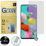 Film de protection vitre verre trempe transparent pour Samsung Galaxy A51