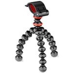 JOBY GorillaPod Starter Kit, Versatile Mini Flexible Tripod with Universal Smartphone Clamp, GoPro Mount, Torch Light Mount, Quick Release Plate, Universally Compatible, Watch FIFA World Cup , Black