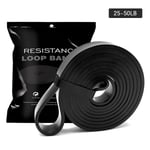 Pull Up Resistance Band Elastiska övningar Gummiband Black