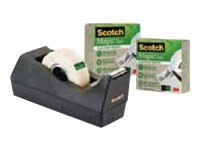 Dispenser, Scotch, Inkl. Magic Tape A Greener Choice, 19 Mm X 33 M