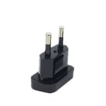 Adaptateur de prise de courant US/EU/AU,prise européenne,adaptateur de prise UE à US,chargeur électrique,convertisseur AC,japon,chine,americana - Type black-2-4.8mm