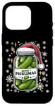 iPhone 16 Pro Funny Christmas Pickle Jokes Merry Picklemas Case