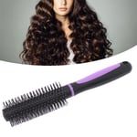 3PCS Round Hair Brush Slip Resistant Curling Roller Comb For Blow Drying