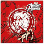 Marvel Les Adolescents, Lot de 20 Serviettes en Papier avec Iron Man Avengers Assemble