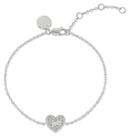 Radley RYJ3387S Silver Plated PavÃ© Stone Heart Jewellery