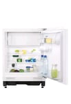 Zanussi ZEAN82FR Built-Under Fridge with Ice Box, Fixed Hinge White  New Rrp£519