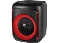 Defender BOOMER 50 Bluetooth-högtalare 50W MP3/FM/SD/USB/AUX/TWS/LED/MIC KARAOKE svart