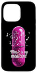 Coque pour iPhone 14 Pro Max Music is my Medicine for Music Lovers for a Music Lover