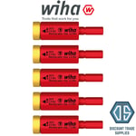 Wiha 41479 easyTorque torque set 5 Pieces electric adapter SlimBits SlimVario