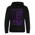 Hybris Decepticon Original Generation Epic Hoodie Herr (Black,M)