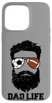 iPhone 15 Pro Max Soccer Football Dad Messy Hair Beard Soccer Football Dad Case