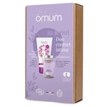 OMUM - Coffret Cadeau Duo In&Out Confort Intime et Urinaire : 1 Gel Hygiène Intime apaisant Femme Bio + 1 Complément Alimentaire : Naturel,France,Vegan, Compatible Grossesse Allaitement,maman,enceinte