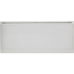 Adax Iver H el-radiator med termostat og WiFi 600W/230V, hvid glas, 9 m²