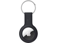 Crong Crong Silicone Case With Key Ring Keyring For Apple Airtag (Black)