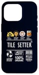 iPhone 16 Pro Tile Setter Job Profession Definition Skills Coffee Whiskey Case