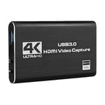 Video Capture Card 4K Screen Record USB3.0 1080P 60FPS Game Capture Device D8Y1