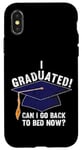 iPhone X/XS I Graduated Can I Go Back To Bed Now Funny Graduation Case