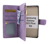 XL Standcase Lyxfodral Samsung Galaxy S23 Plus 5G (Lila)