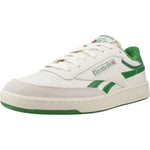 Reebok Men's Club C Revenge Vintage Sneaker, Chalk/Paperwhite/Glen Green, 6.5 UK